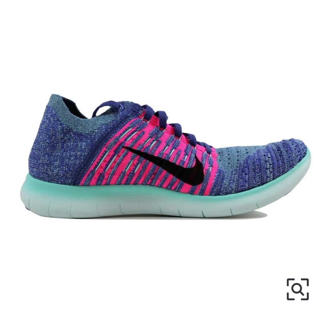 Nike Women’s Running Shoe in Purple, Pink & Teal with Black Swoosh